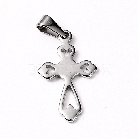 Tarnish Resistant 304 Stainless Steel Pendants STAS-L210-14P-1