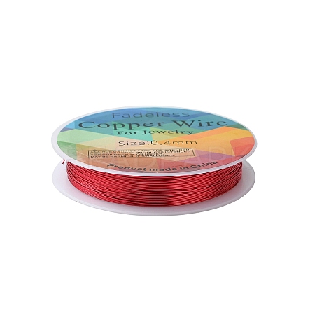 Copper Jewelry Wire CWIR-CW0.4mm-13-1