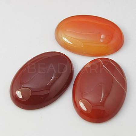 Natural Gemstone Cabochons G-G082-18x25x7mm-1-1