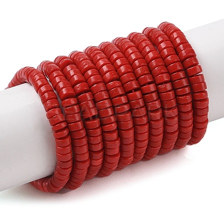 Dyed Synthetic Coral Beads Strands CORA-P010-06A-1