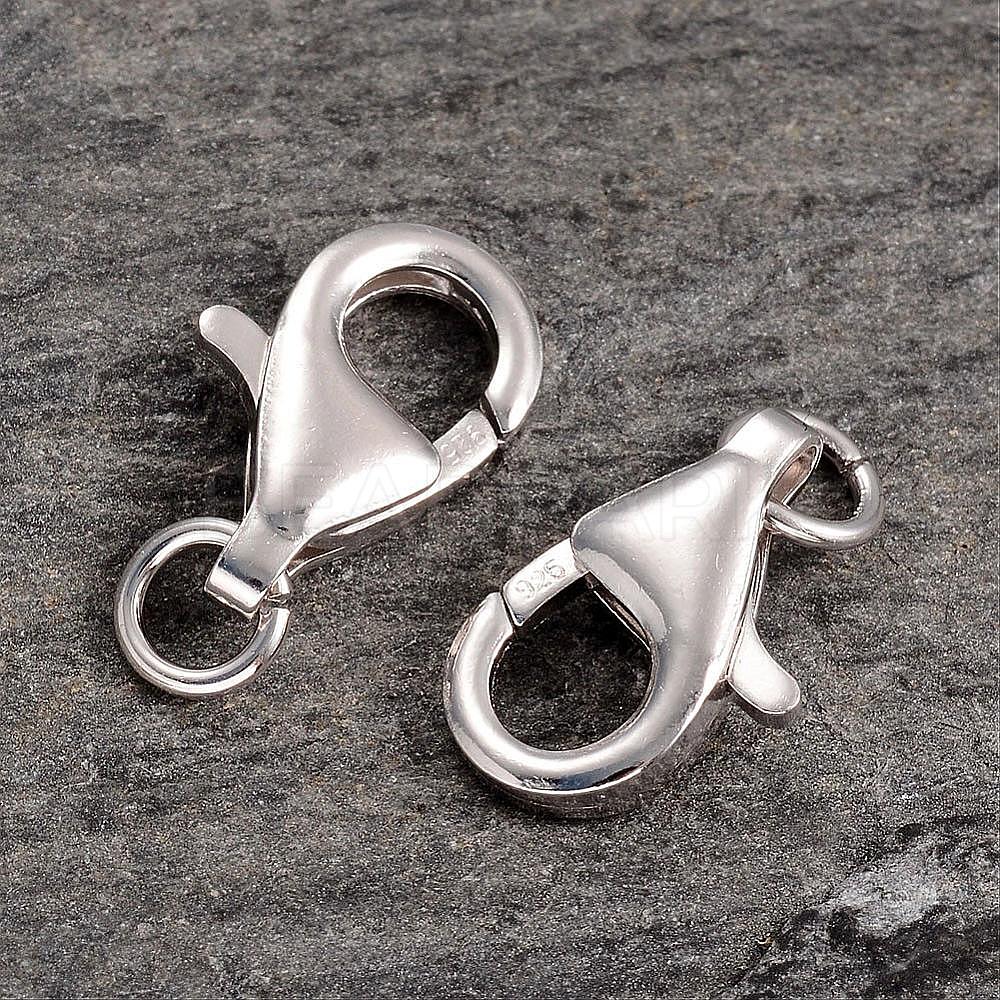 925 Sterling Silver Lobster Claw Clasps